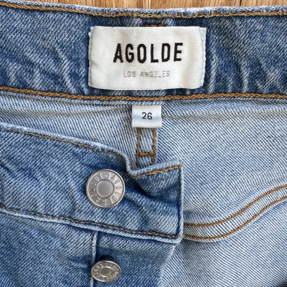Agolde Riley Crop Size 26 - Picture 4 of 10
